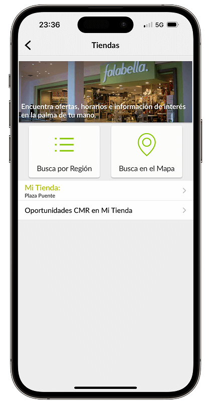 Info de tiendas… ¿Pero de cuál tienda?
