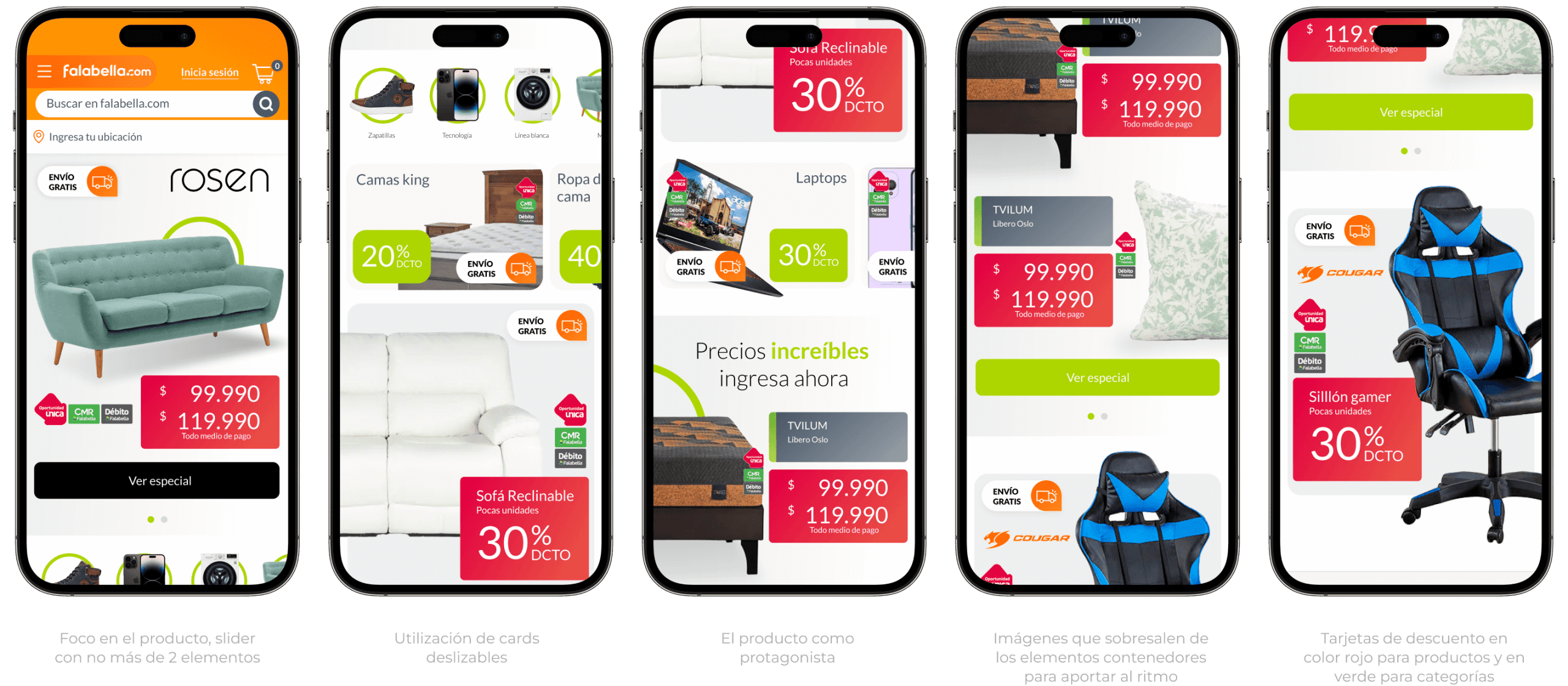 Falabella Homa Sprint UX